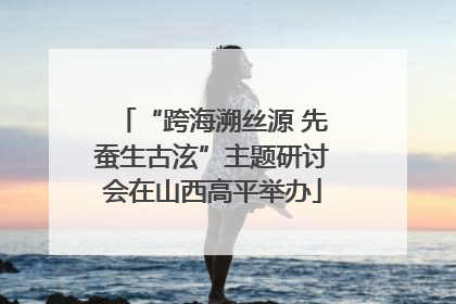 “跨海溯丝源 先蚕生古泫”主题研讨会在山西高平举办