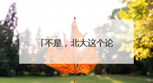 不是，北大这个论坛真打游戏啊？