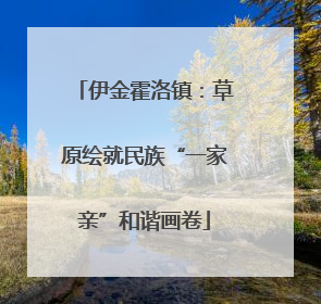 伊金霍洛镇：草原绘就民族“一家亲”和谐画卷