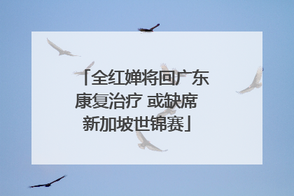 全红婵将回广东康复治疗 或缺席新加坡世锦赛
