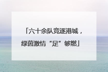 六十余队竞逐港城，绿茵激情“足”够燃