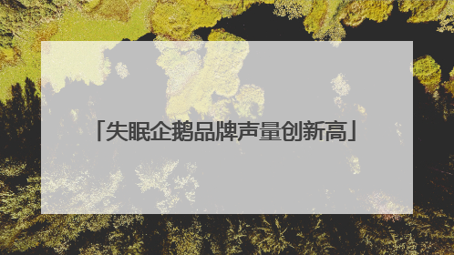 失眠企鹅品牌声量创新高