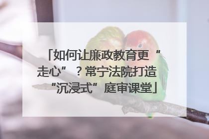 如何让廉政教育更“走心”？常宁法院打造“沉浸式”庭审课堂