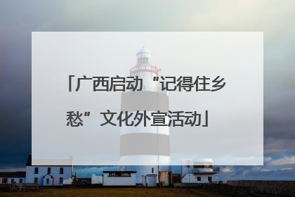 广西启动“记得住乡愁”文化外宣活动