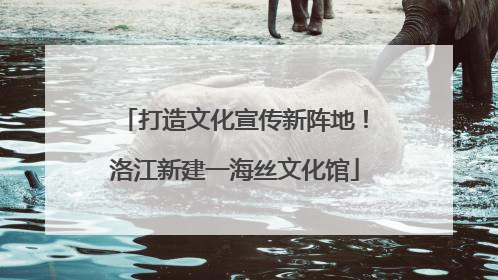 打造文化宣传新阵地！洛江新建一海丝文化馆