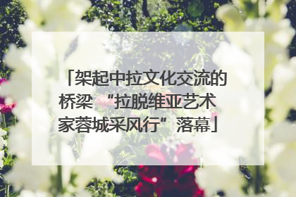架起中拉文化交流的桥梁 “拉脱维亚艺术家蓉城采风行”落幕
