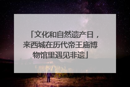 文化和自然遗产日，来西城在历代帝王庙博物馆里遇见非遗