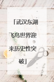 武汉东湖飞鸟世界迎来历史性突破