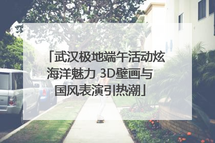 武汉极地端午活动炫海洋魅力 3D壁画与国风表演引热潮