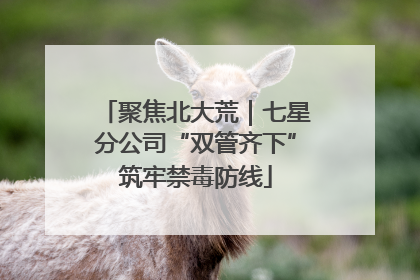 聚焦北大荒｜七星分公司“双管齐下”筑牢禁毒防线