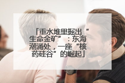 重水堆里掘出“生命金矿”：东海潮涌处，一座“核药硅谷”的崛起