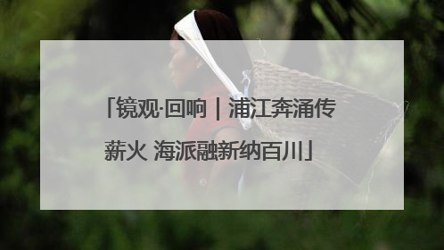 镜观·回响｜浦江奔涌传薪火 海派融新纳百川