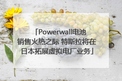 Powerwall电池销售火热之际 特斯拉将在日本拓展虚拟电厂业务